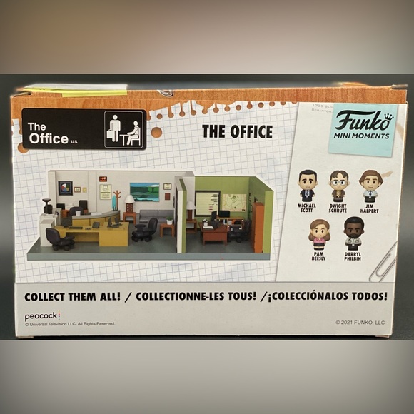 Brand New Funko The Office Jim CHASE Mini Moments Mini-Figure Diorama Playset - Picture 4 of 8